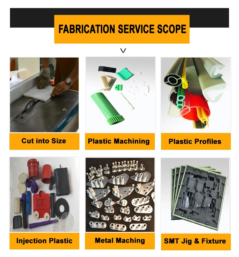 Black POM Profile Positioning Baffle/Custom Plastic Parts/Machinable Plastic/Plastic Parts/CNC Plastic/Plastic Machining